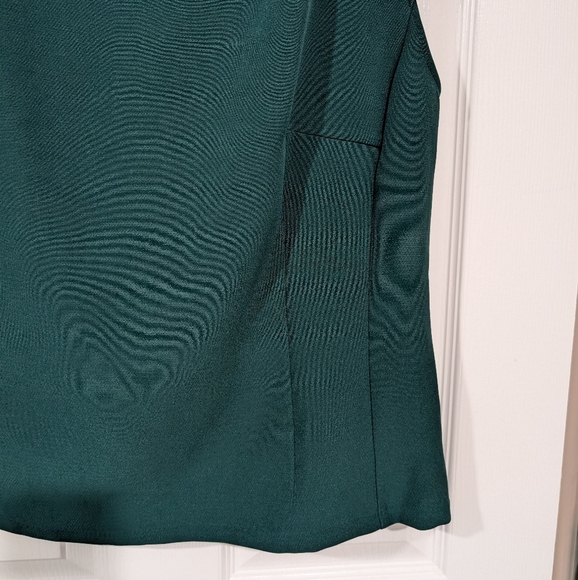 NWT Eva Mendes New York & Company Green Sleeveless Blouse in Size 18+ - Picture 5 of 10